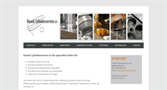 Desktop Screenshot of danskcylinderservice.dk